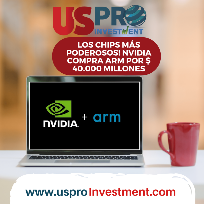 Los chips más poderosos! Nvidia compra Arm por $40.000 millones