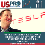 Tesla adquiere $ 1.5 millones en Bitcoin y Elon Musk también.